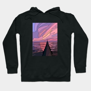 Sunset on The Ocean Hoodie